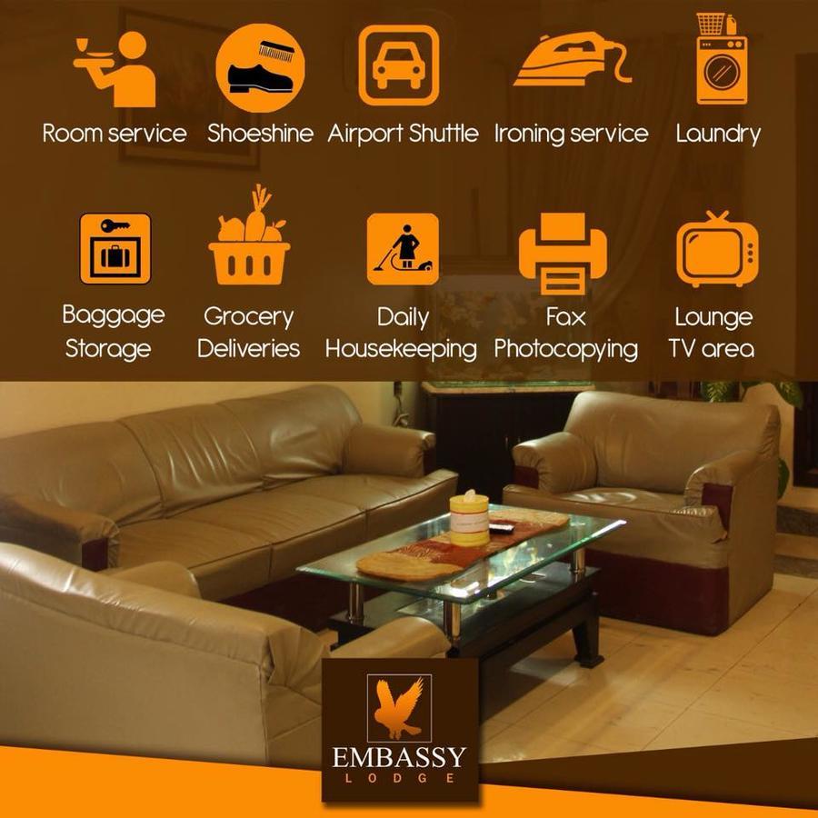 Embassy Lodge การาจี ภายนอก รูปภาพ